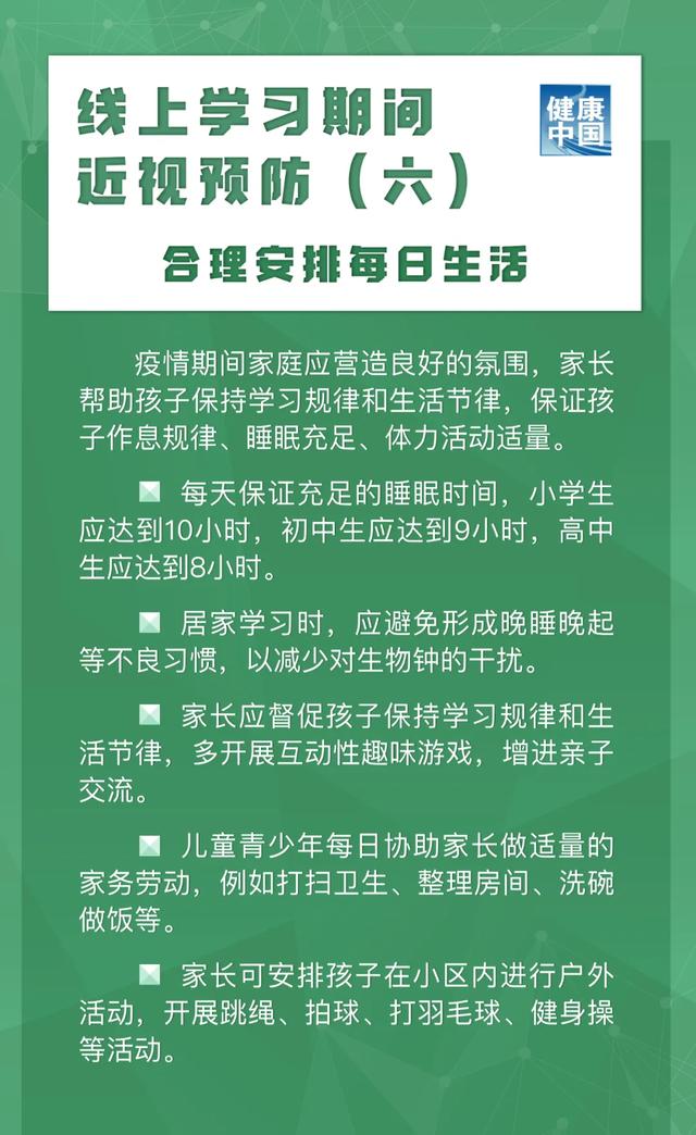 圖說|兒童青少年近視如何預(yù)防？【新型冠狀病毒科普知識(shí)】（355）